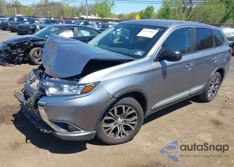 2017 Mitsubishi Outlander Es z USA, uszkodzony, nr VIN JA4AZ2A31HZ052303